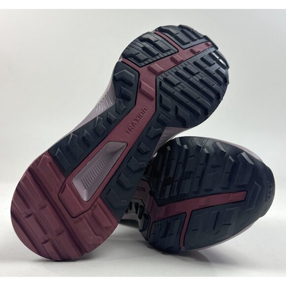 Adidas Terrex Soulstride Womens 9 Trail Running Shoes Purple Burgundy IH3450 - Picture 8 of 10